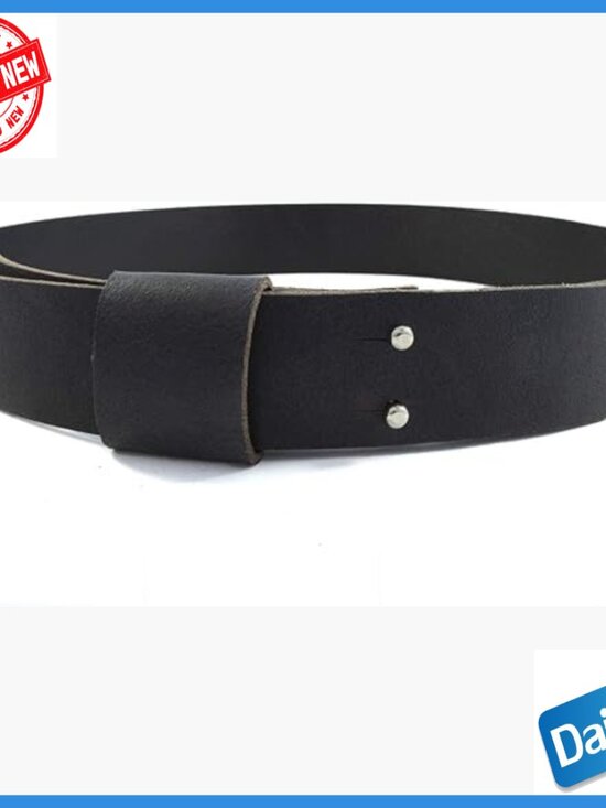 Handmade Leather Belt Buckleless Design Custom Fit Everyday Carry main image 5